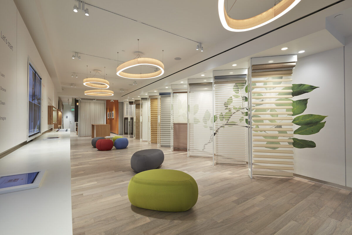 allure window treatments showroom